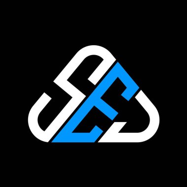 SEJ harf logosu, vektör grafikli yaratıcı tasarım, SEJ basit ve modern logo.