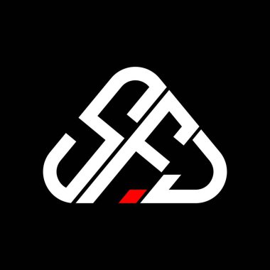 SFJ harf logosu yaratıcı tasarım vektör grafik, SFJ basit ve modern logo.