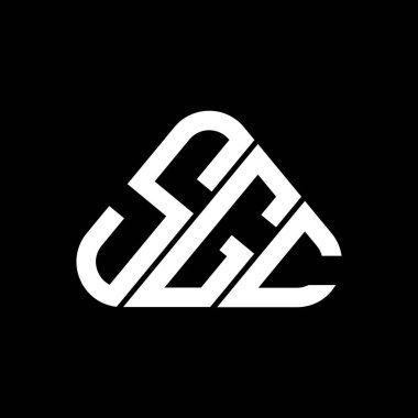 SGC harf logosu yaratıcı tasarımı vektör grafik, SGC basit ve modern logo.