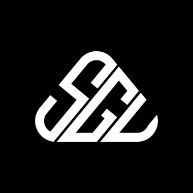 SGU harf logosu tasarımı vektör grafik, SGU basit ve modern logo.