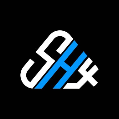SHX harf logosu tasarımı vektör grafik, SHX basit ve modern logo.