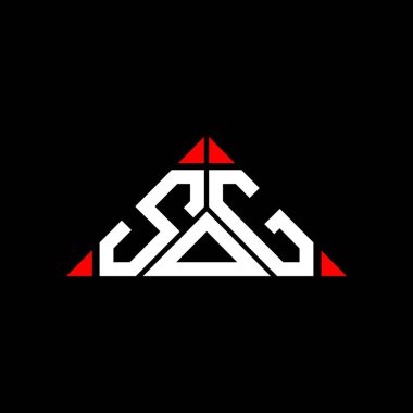 SOG harfi logo yaratıcı tasarımı vektör grafik, SOG basit ve modern logo.