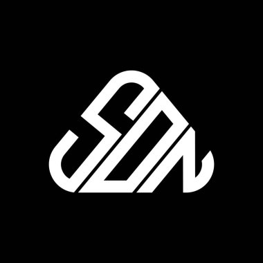 Son harf logosu vektör grafikli yaratıcı tasarım, Son basit ve modern logo.