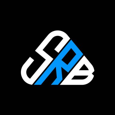 SRB harfi logo yaratıcı tasarımı vektör grafik, SRB basit ve modern logo.