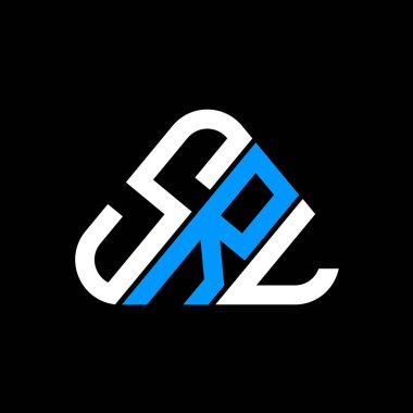SRL harf logosu tasarımı vektör grafik, SRL basit ve modern logo.