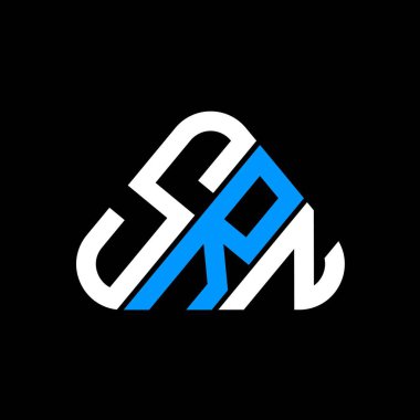 SRN harf logosu, vektör grafikli yaratıcı tasarım, SRN basit ve modern logo.