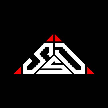 SSD harf logosu tasarımı vektör grafik, SSD basit ve modern logo.