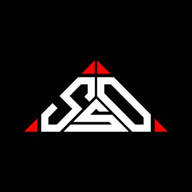 SSO harfi logo yaratıcı tasarımı vektör grafik, SSO basit ve modern logo.