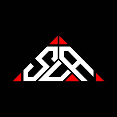 SUA harf logosu tasarımı vektör grafik, SUA basit ve modern logo.