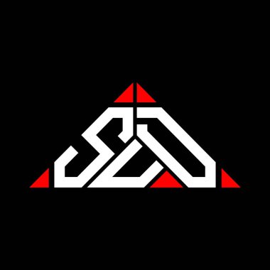 SUD harf logosu tasarımı vektör grafik, SUD basit ve modern logo.