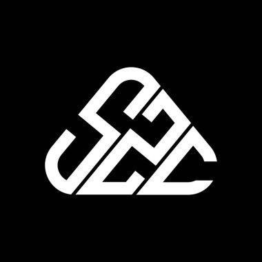 SZC harf logosu yaratıcı tasarımı vektör grafik, SZC basit ve modern logo.