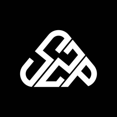 SZP harf logosu yaratıcı tasarımı vektör grafik, SZP basit ve modern logo.