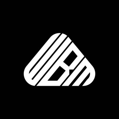 WBM letter logo creative design with vector graphic, WBM simple and modern logo.