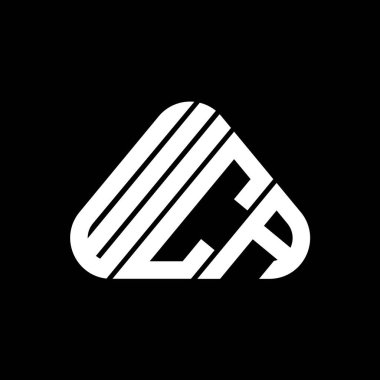 WCA letter logo creative design with vector graphic, WCA simple and modern logo.
