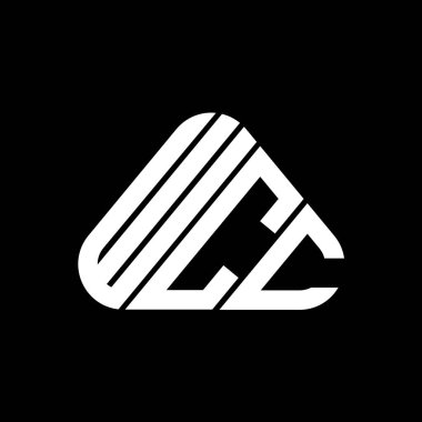 WCC letter logo creative design with vector graphic, WCC simple and modern logo.