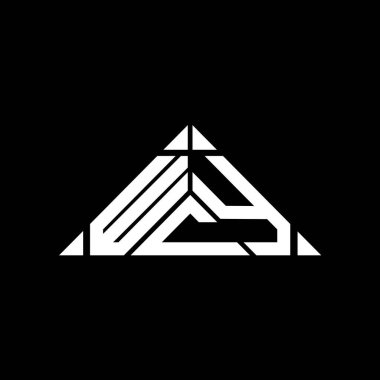 WCY letter logo creative design with vector graphic, WCY simple and modern logo.