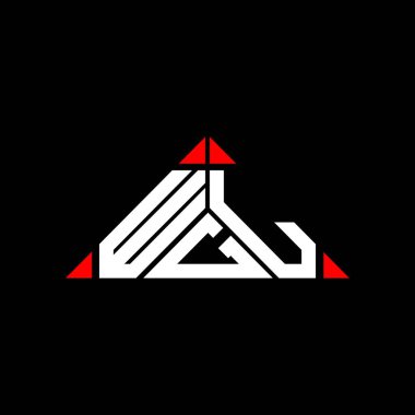 WGL letter logo creative design with vector graphic, WGL simple and modern logo.