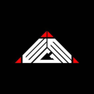 WGM letter logo creative design with vector graphic, WGM simple and modern logo.