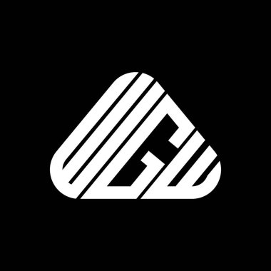 WGW letter logo creative design with vector graphic, WGW simple and modern logo.