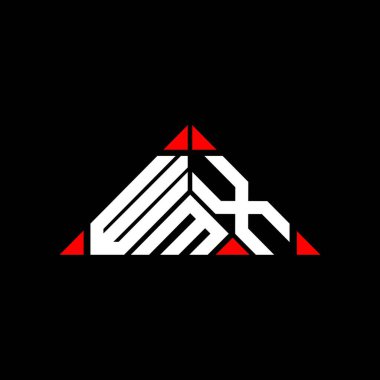 WMX letter logo creative design with vector graphic, WMX simple and modern logo.