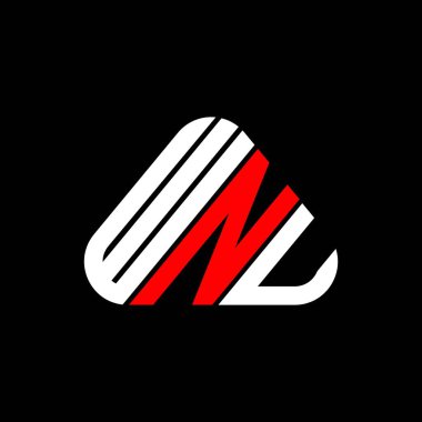 WNU letter logo creative design with vector graphic, WNU simple and modern logo.