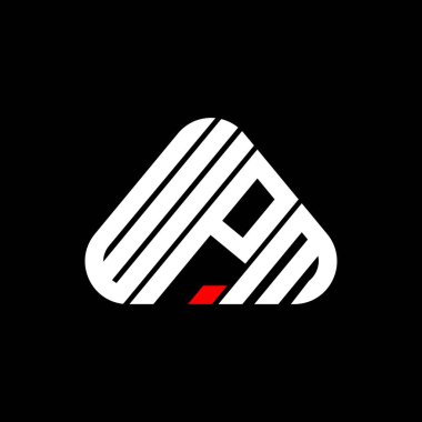 WPM letter logo creative design with vector graphic, WPM simple and modern logo.