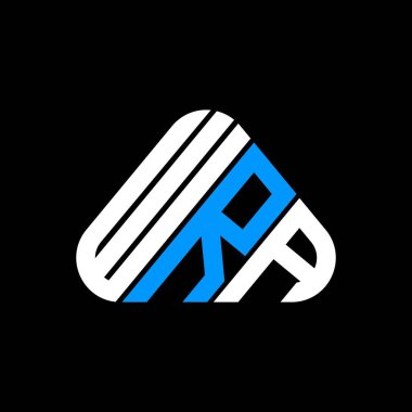 WRA letter logo creative design with vector graphic, WRA simple and modern logo.