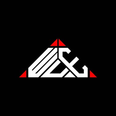 WUE letter logo creative design with vector graphic, WUE simple and modern logo.