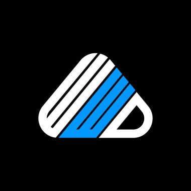 WWD letter logo creative design with vector graphic, WWD simple and modern logo.