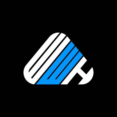 WWH letter logo creative design with vector graphic, WWH simple and modern logo.