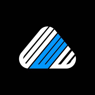 WWW letter logo creative design with vector graphic, WWW simple and modern logo.