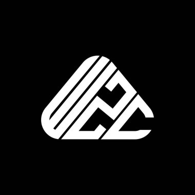 WZC letter logo creative design with vector graphic, WZC simple and modern logo.