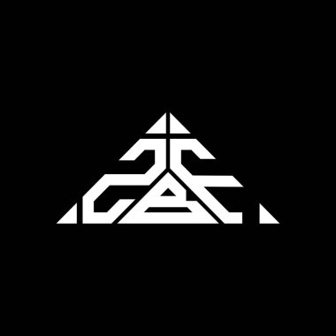 ZBF letter logo creative design with vector graphic, ZBF simple and modern logo.