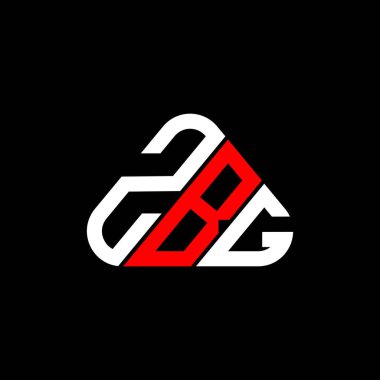 ZBG letter logo creative design with vector graphic, ZBG simple and modern logo.