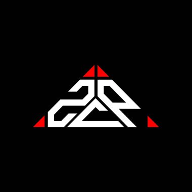 ZCP letter logo creative design with vector graphic, ZCP simple and modern logo.