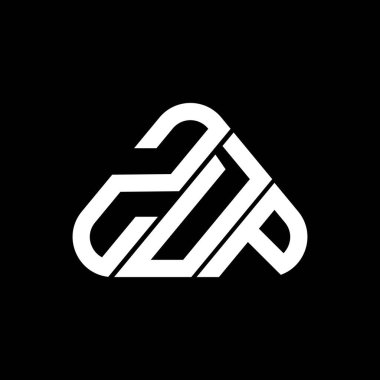 ZDP letter logo creative design with vector graphic, ZDP simple and modern logo.