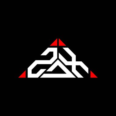 ZDX letter logo creative design with vector graphic, ZDX simple and modern logo.