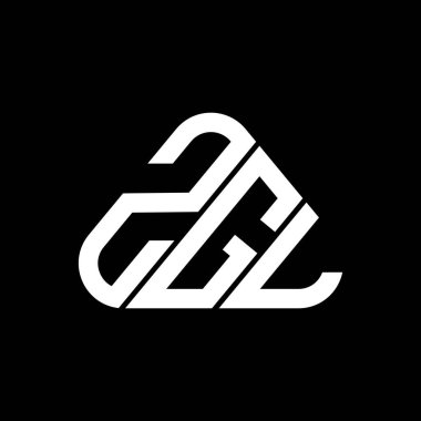ZGL letter logo creative design with vector graphic, ZGL simple and modern logo.