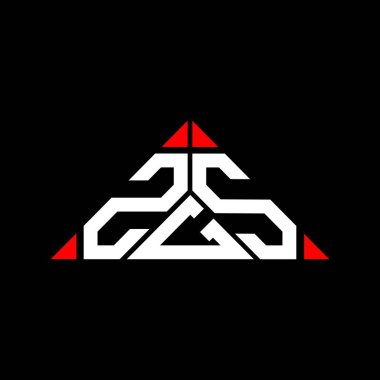ZGS letter logo creative design with vector graphic, ZGS simple and modern logo.