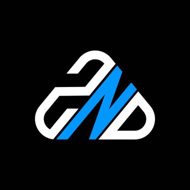 ZND letter logo creative design with vector graphic, ZND simple and modern logo.