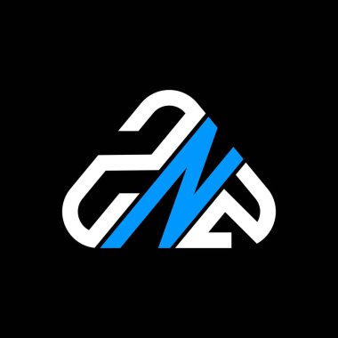 ZNZ letter logo creative design with vector graphic, ZNZ simple and modern logo.