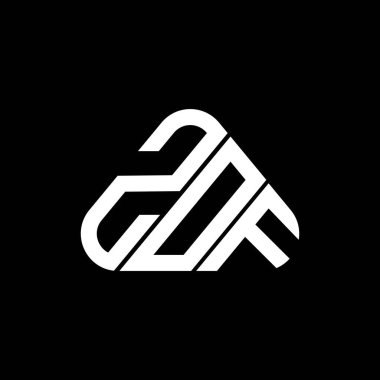 ZOF letter logo creative design with vector graphic, ZOF simple and modern logo.