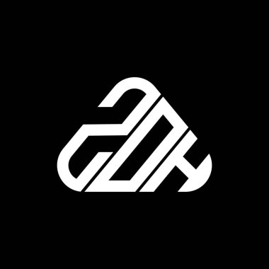 ZOH letter logo creative design with vector graphic, ZOH simple and modern logo.