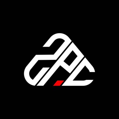ZPC letter logo creative design with vector graphic, ZPC simple and modern logo.