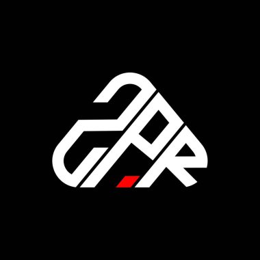 ZPR letter logo creative design with vector graphic, ZPR simple and modern logo.