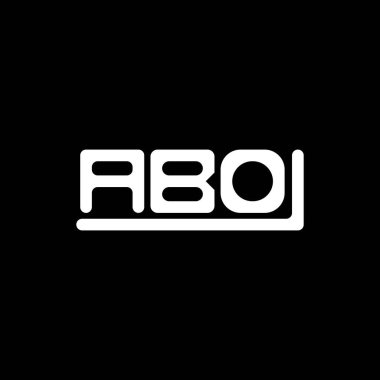 ABO letter logo creative design with vector graphic, ABO simple and modern logo.