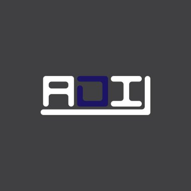 ADI letter logo creative design with vector graphic, ADI simple and modern logo.