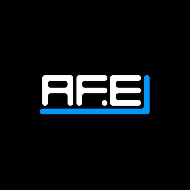 AFE letter logo creative design with vector graphic, AFE simple and modern logo.