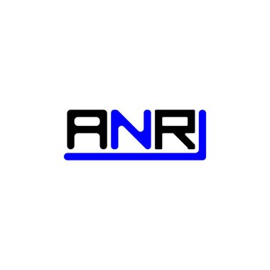 ANR letter logo creative design with vector graphic, ANR simple and modern logo.