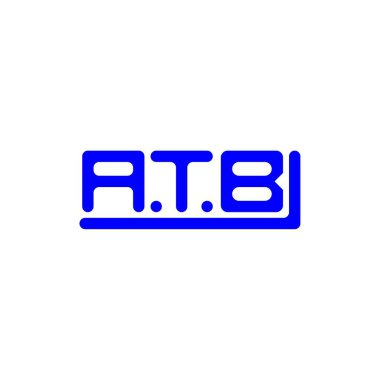 ATB letter logo creative design with vector graphic, ATB simple and modern logo.
